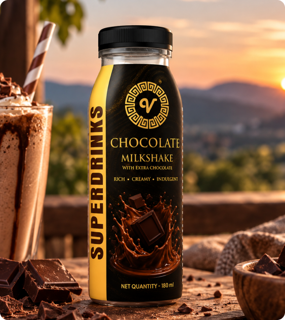 SuperDrinks Chocolate Milkshake - Image 3