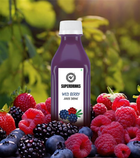 SuperDrinks wild berry Juice Drink - Image 2