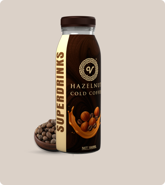 SuperDrinks Hazelnut Cold Coffee