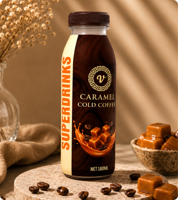 SuperDrinks caramel cold coffee - Image 2