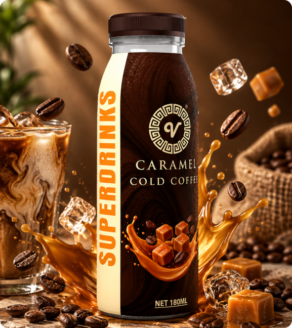 SuperDrinks caramel cold coffee - Image 3
